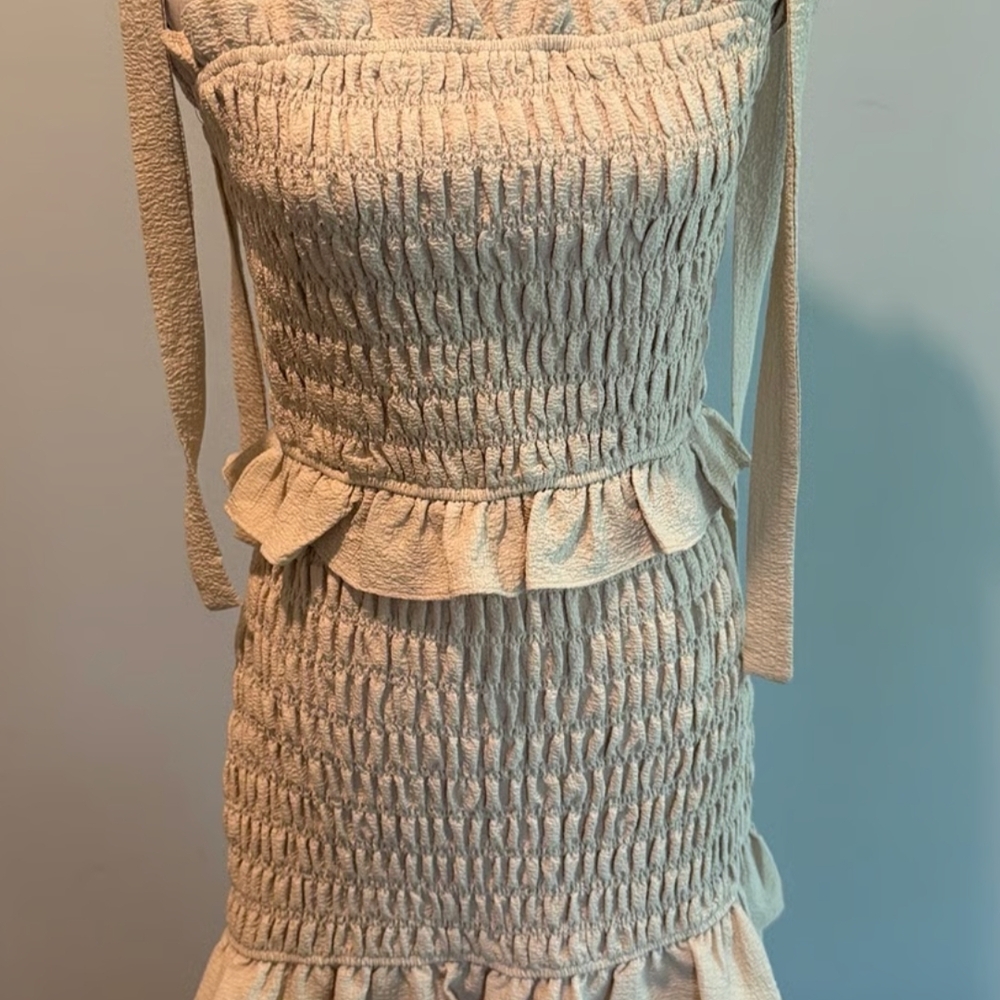 Free the Roses Cream Ruffle Maxi Dress - Picture 6 of 6